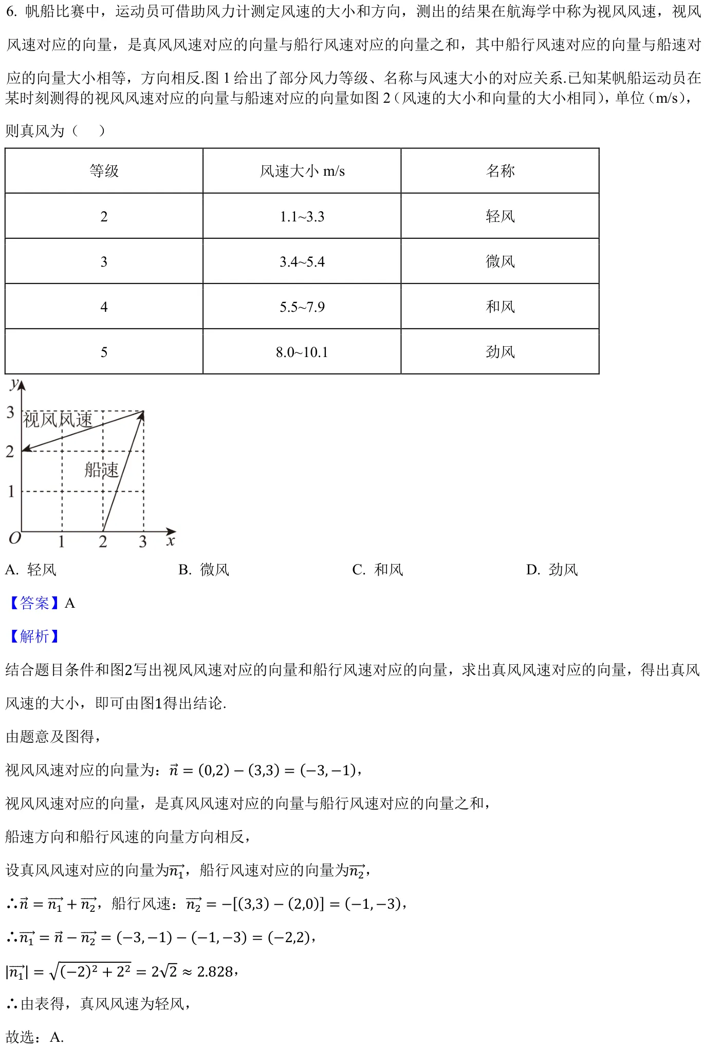 浙江 2025 · 数学 q06 原卷截图（含答案）